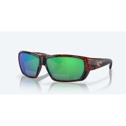 Costa Tuna Alley Reader Sunglasses Polarized in Tortoise with Green Mirror 580P